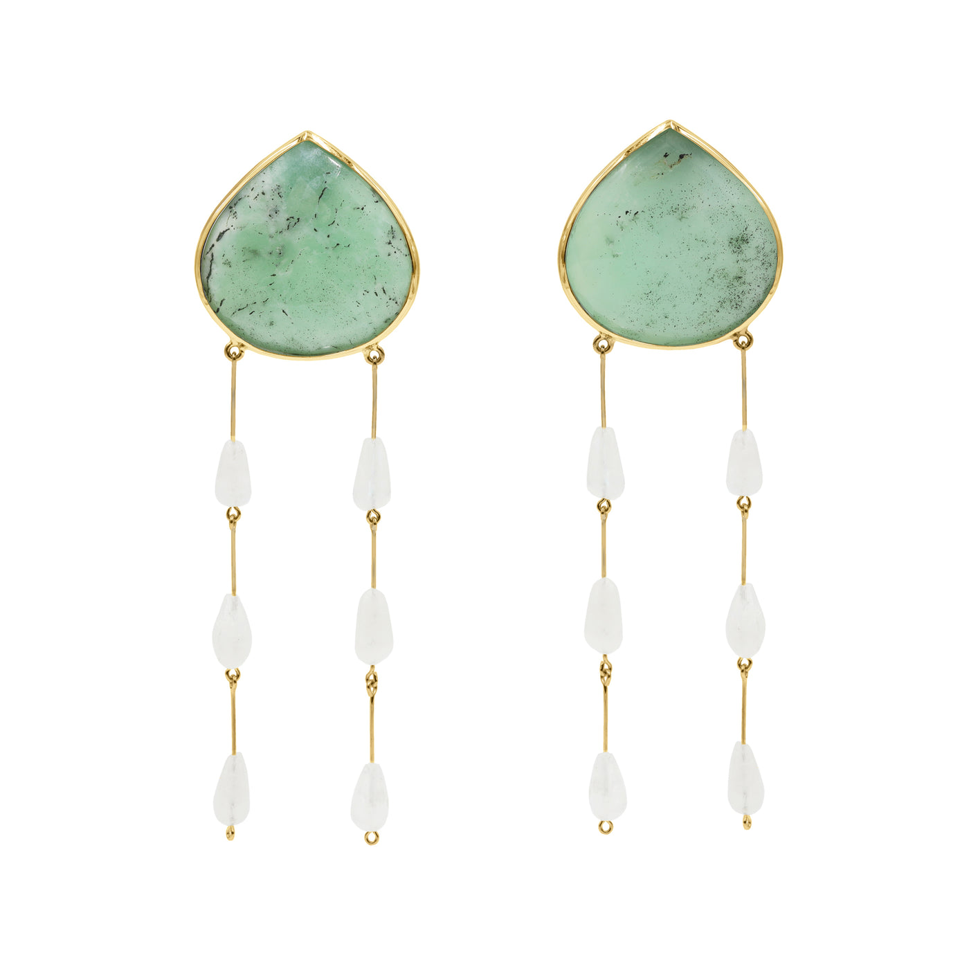 AMAN EARRING IN 18K VERMEIL