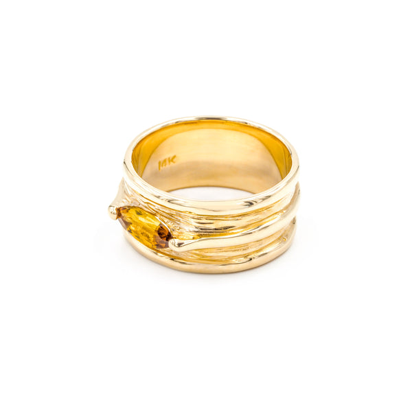 22K 2.6g Plain Ladies Gold Ring at Rs 12000 in New Delhi | ID: 2852522471497