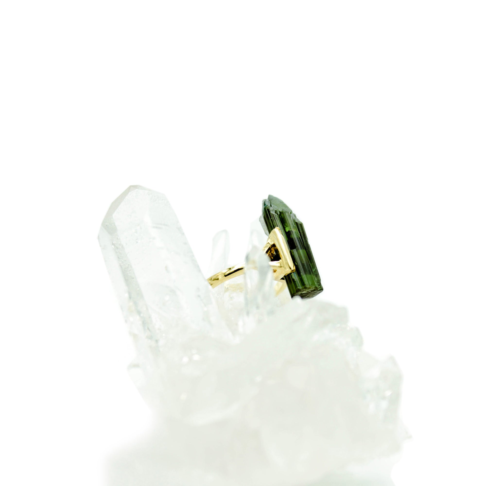 RAW TOURMALINE RING IV