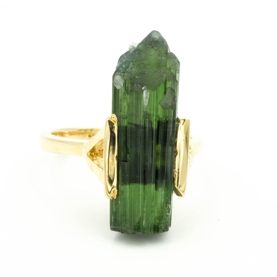 RAW TOURMALINE RING IV