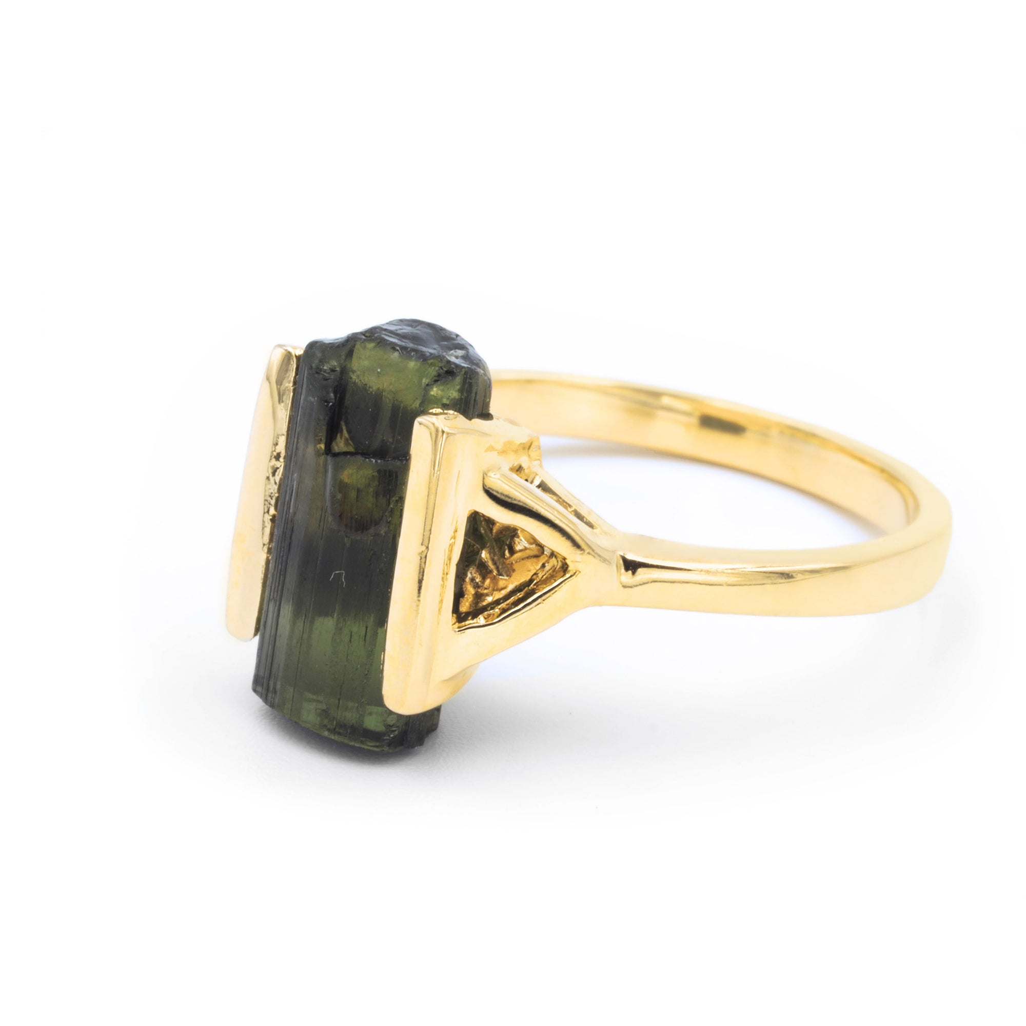 RAW TOURMALINE RING IX
