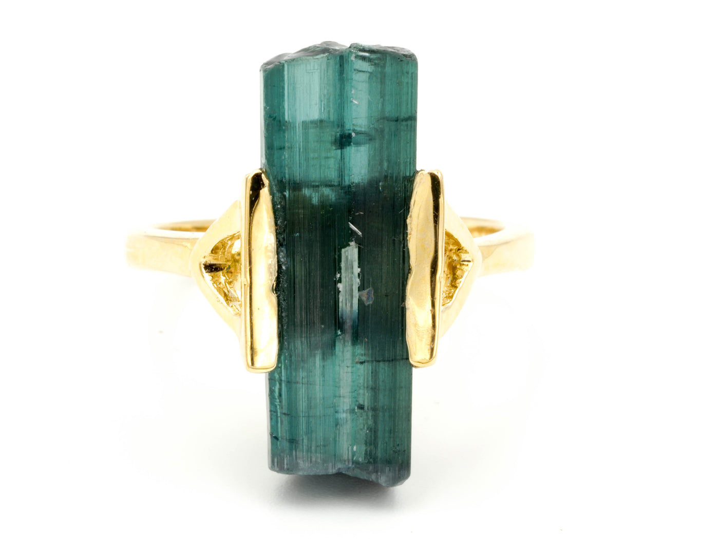 RAW TOURMALINE RING VII