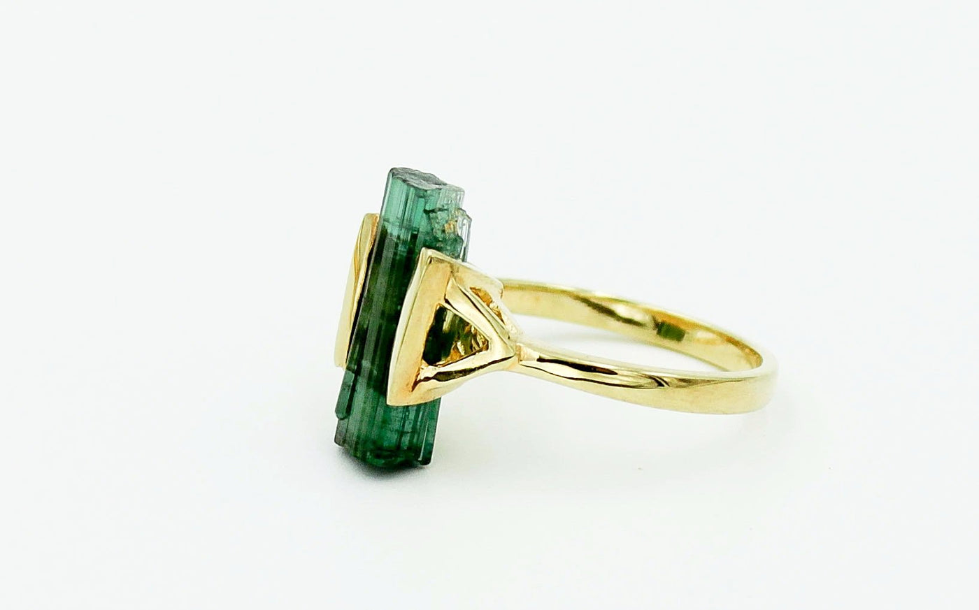 RAW TOURMALINE RING XII