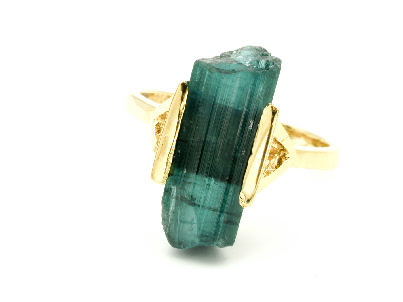 RAW TOURMALINE RING XI