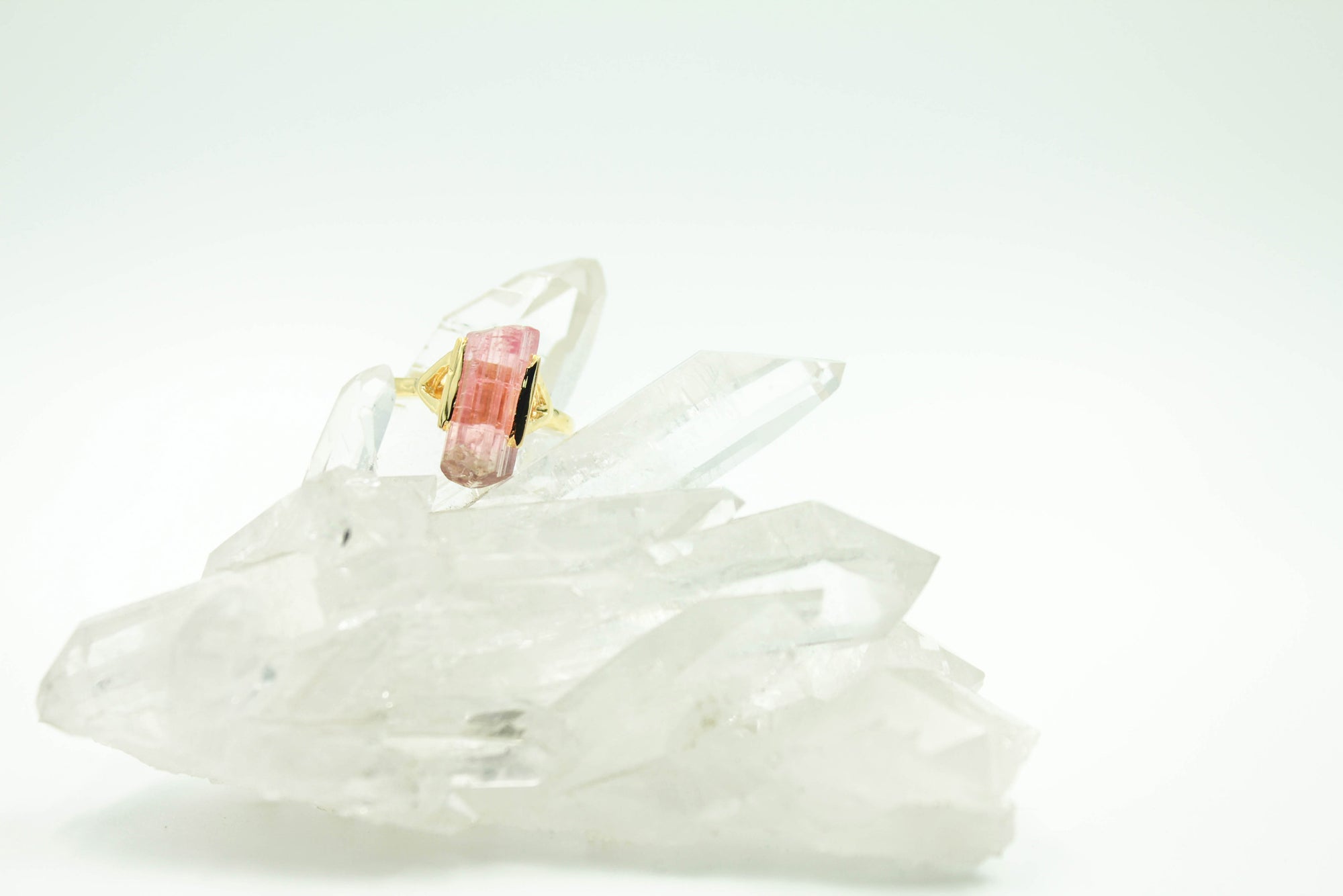 RAW TOURMALINE RING X