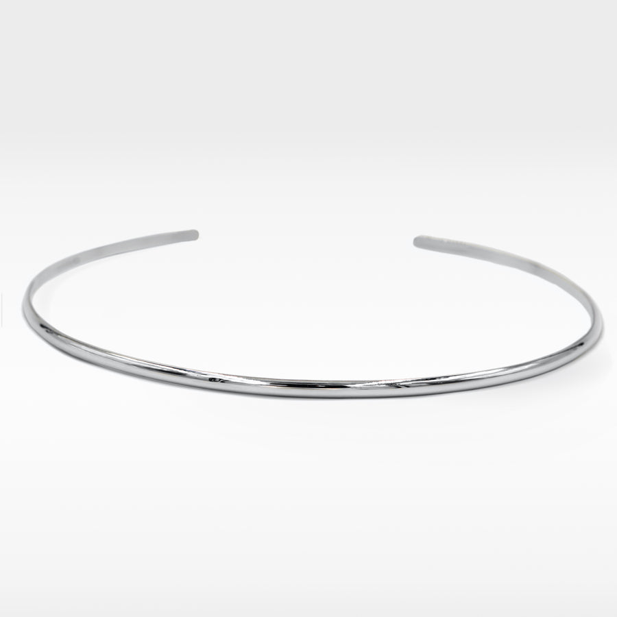THIN STERLING SILVER CHOKER