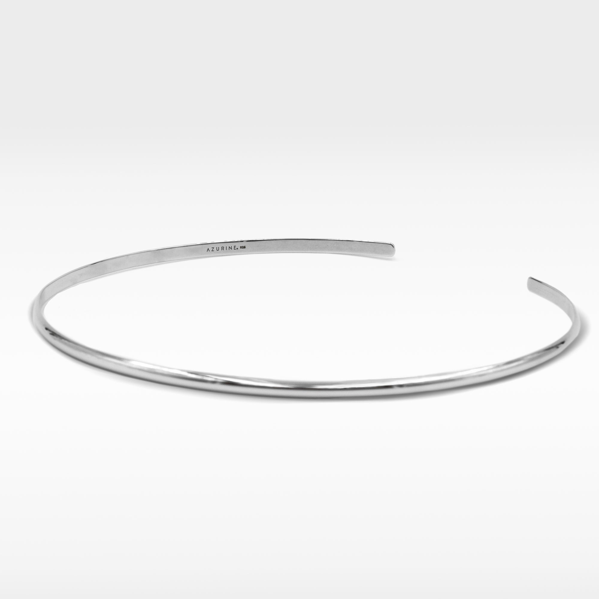 THIN STERLING SILVER CHOKER