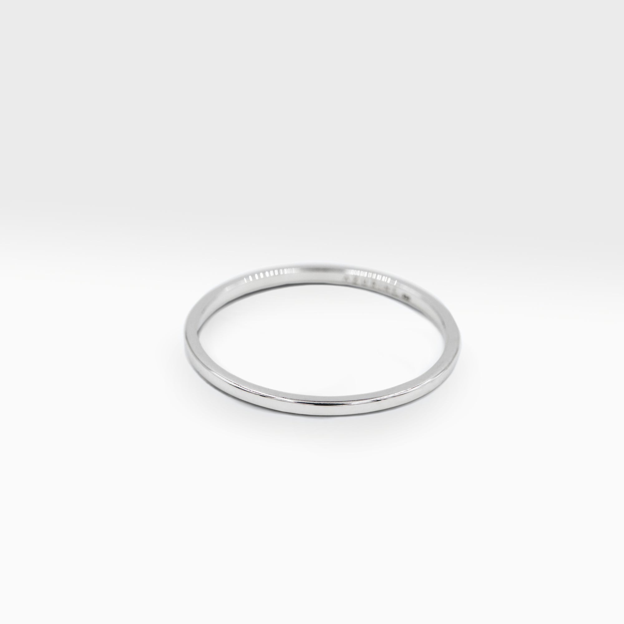 THIN FLAT STERLING SILVER RING