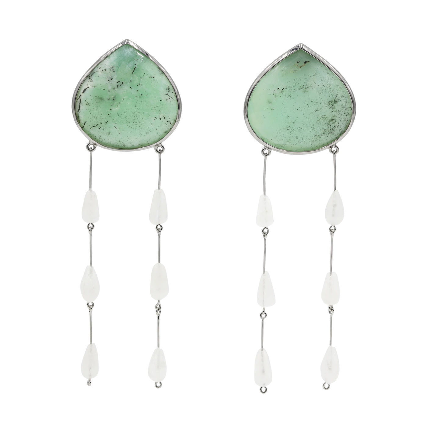 AMAN EARRING IN STERLING SILVER