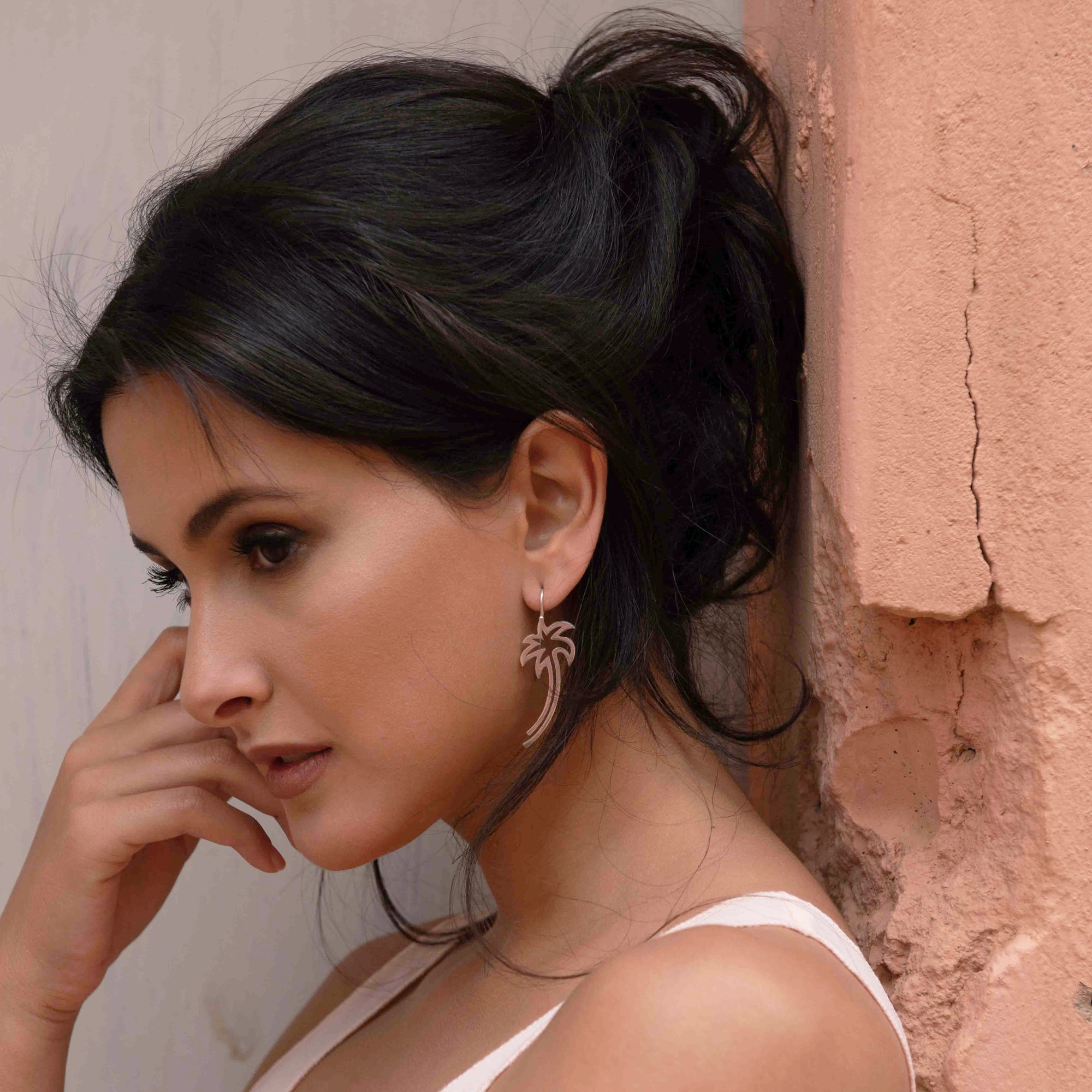 PALMA EARRING IN STERLING SILVER