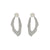 WADI EARRING IN STERLING SILVER WITH MOONSTONE