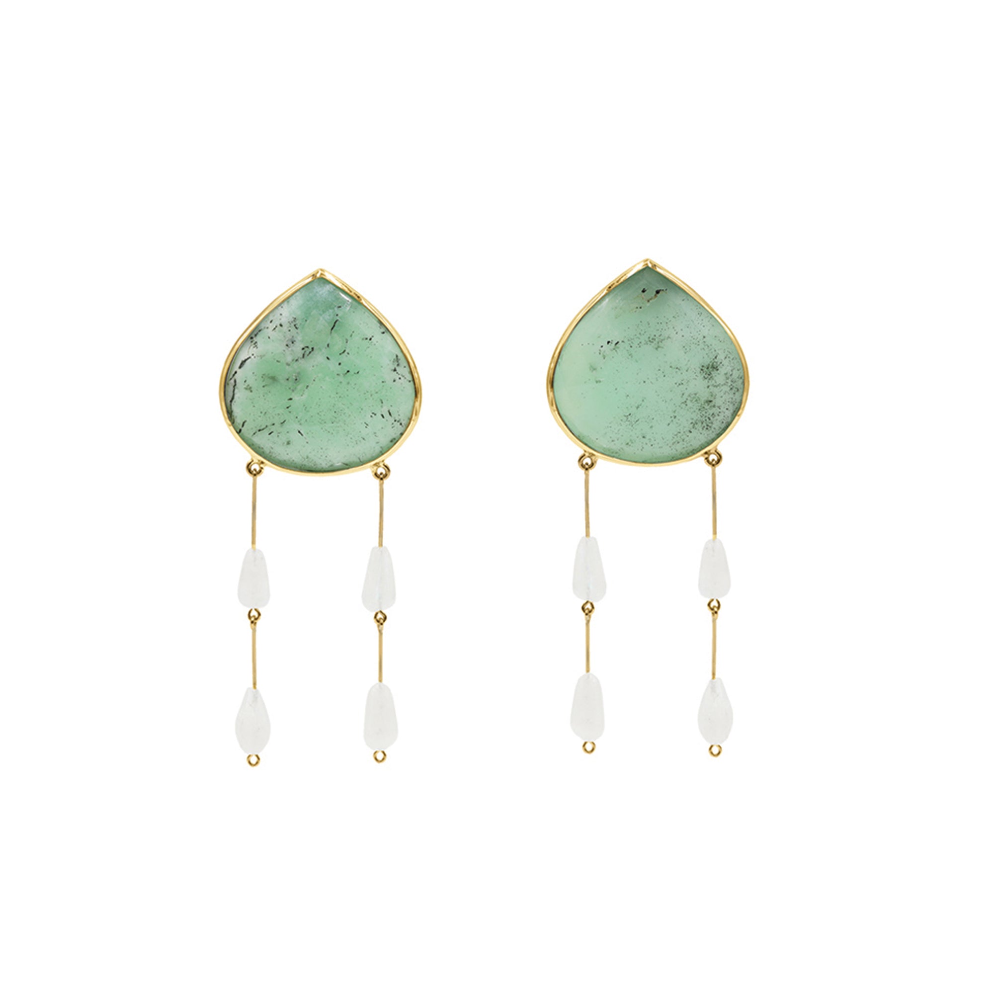 AMAN EARRING IN 18K VERMEIL